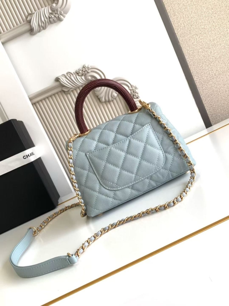 Ch**el top handle bags